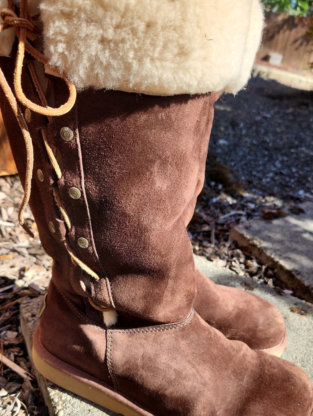 UGG Australia Suede/sherpa Lined Boots Eu 39 / 8